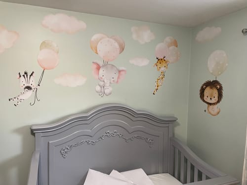 Customer photo review of Safari Animals with Balloons