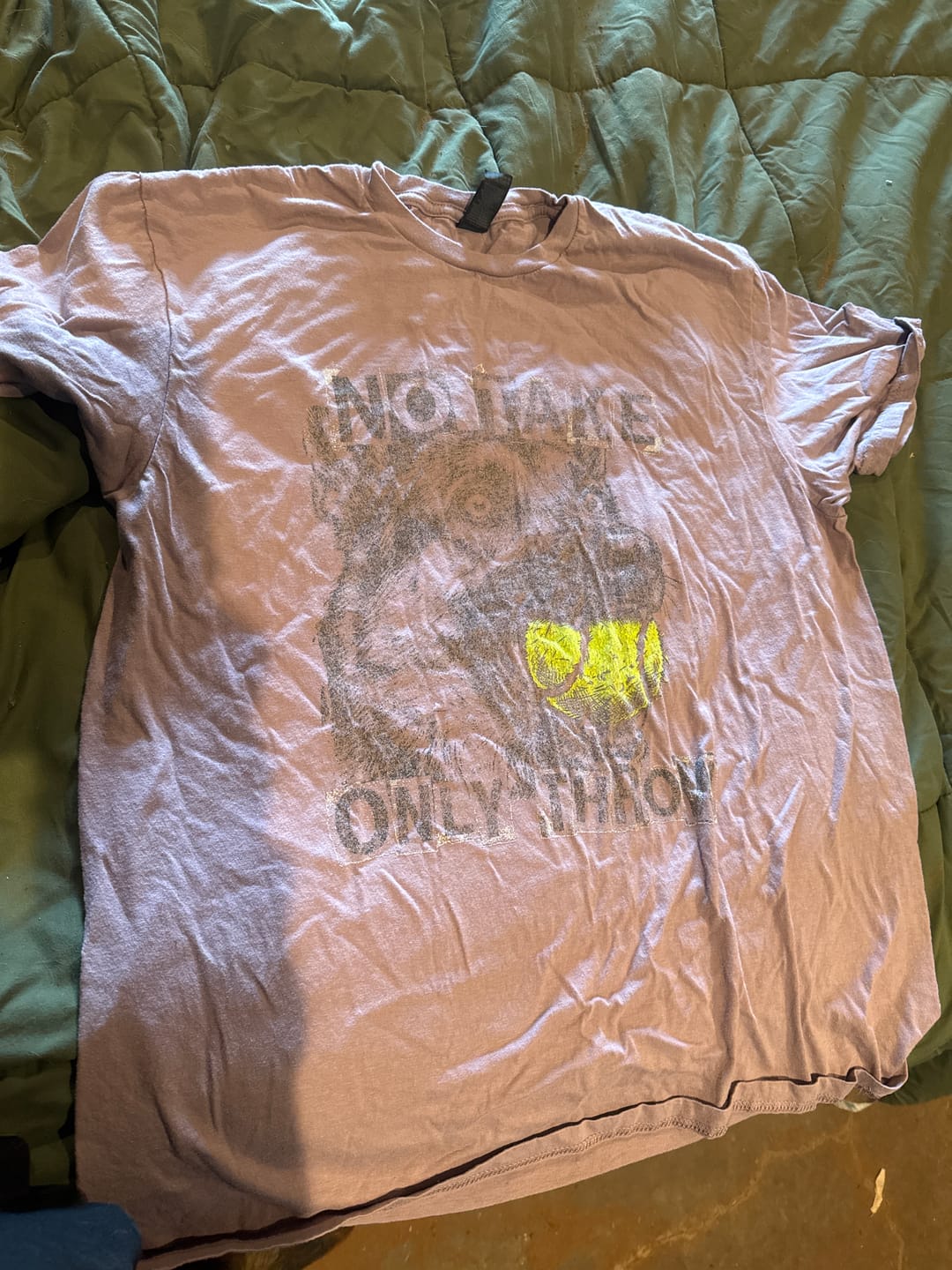 Customer photo review of Only Throw Shirt