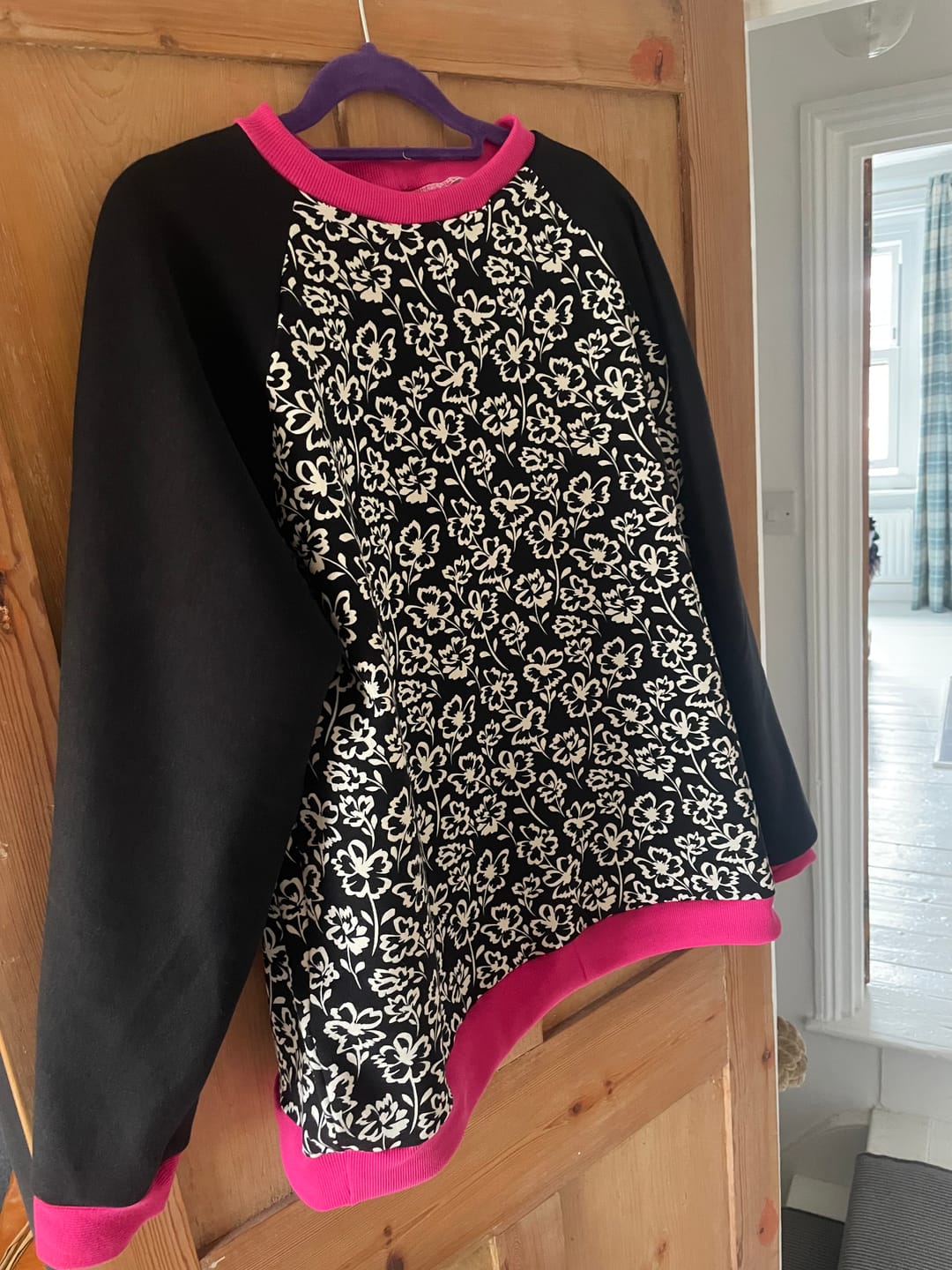 Customer photo review of Plain Sweatshirt Fabric