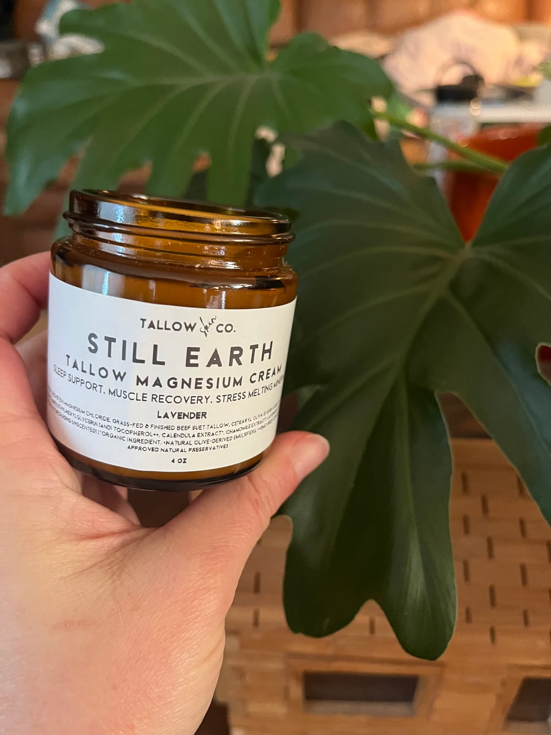 Customer photo review of TALLOW MAGNESIUM CREAM