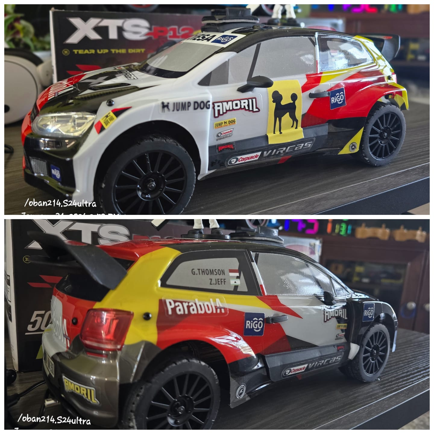 Customer photo review of Rlaarlo 1/10 Scale RTR 4WD Metal Brushless RC Rally Car | XTS-F10