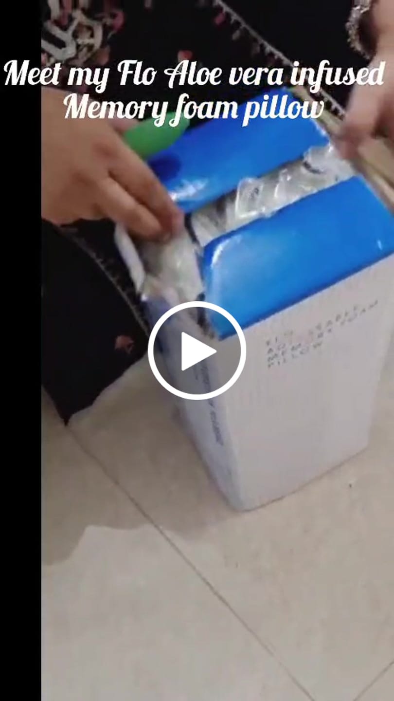 Customer video review of Flo Adjustable Pillow (Memory Foam)