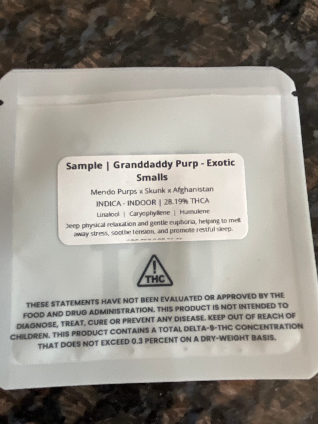 Customer photo review of Mac Daddy