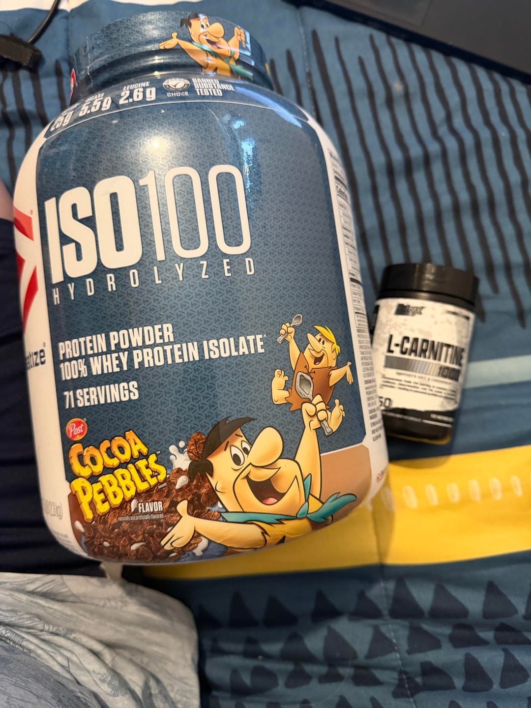 Customer photo review of Dymatize ISO100 Hydrolyzed Proteina Hidrolizada 5 Lb