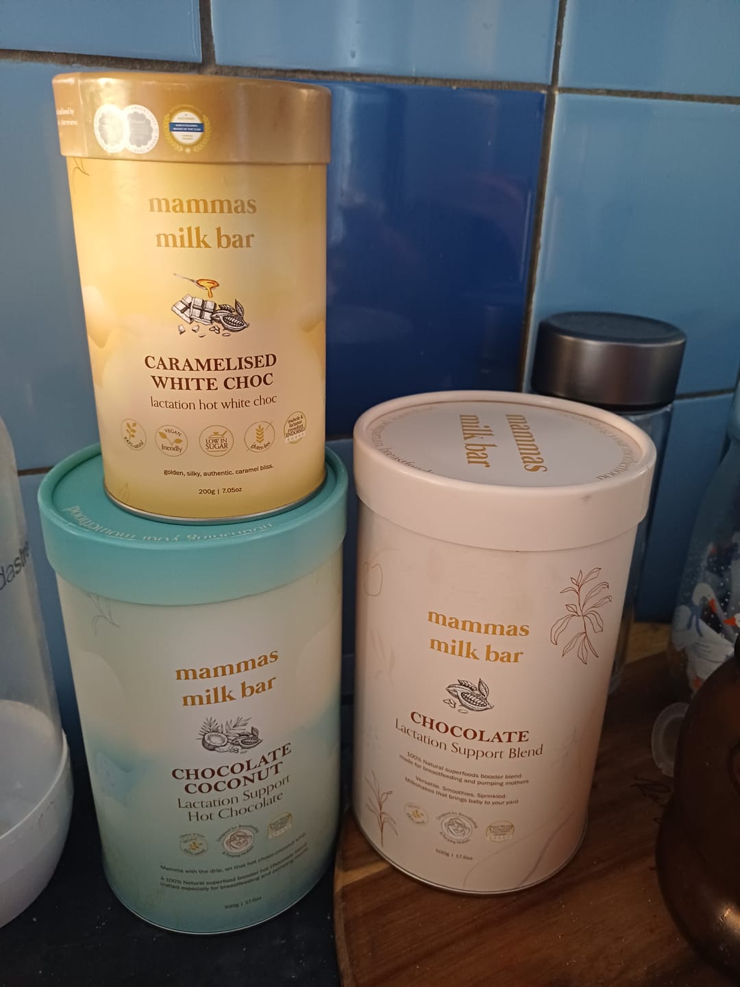 Customer photo review of Lactation Hot Chocolate - Coconut Chocolate