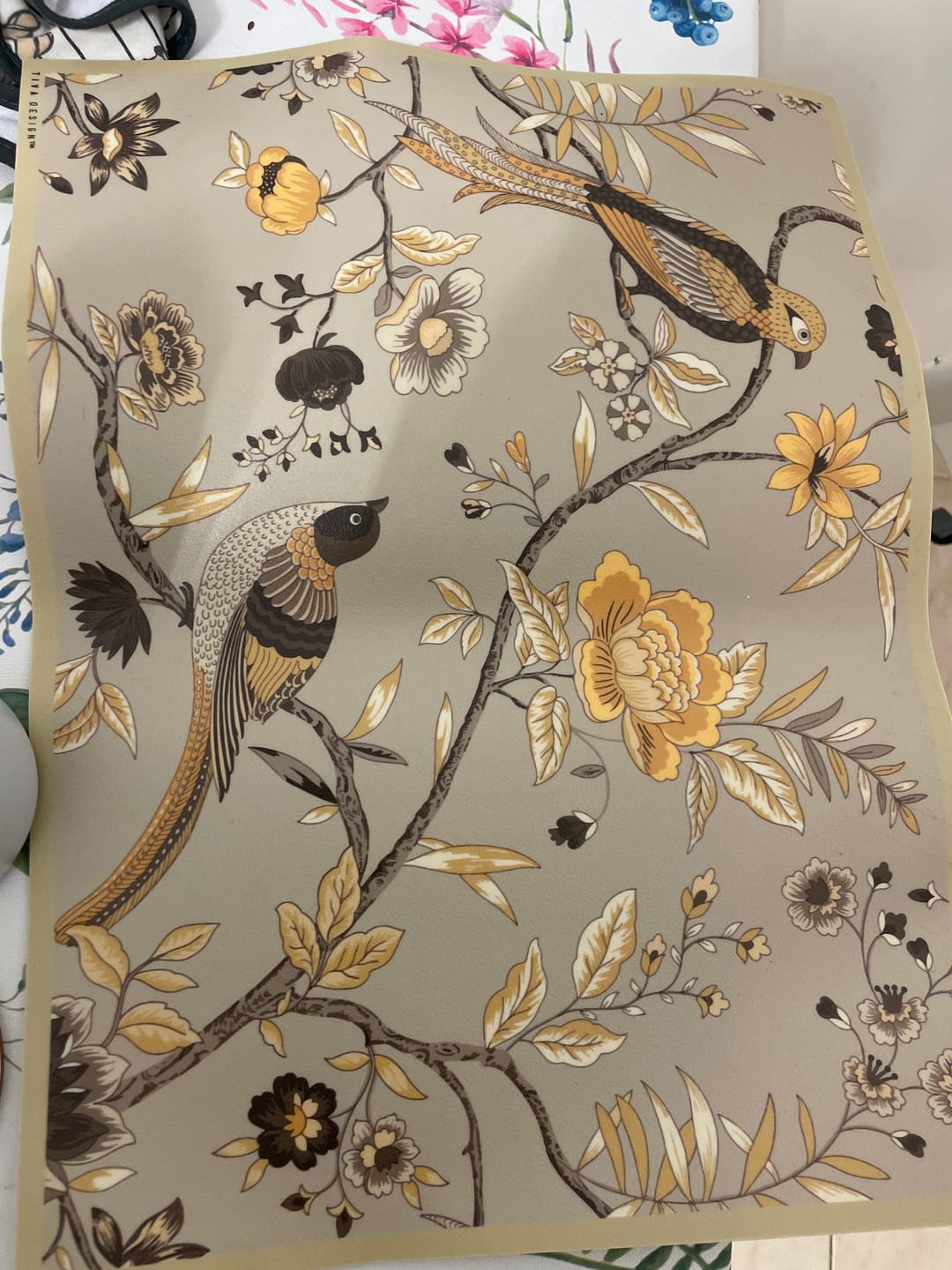 Customer photo review of פלייסמט מבודד חום - דגם שריק שרק