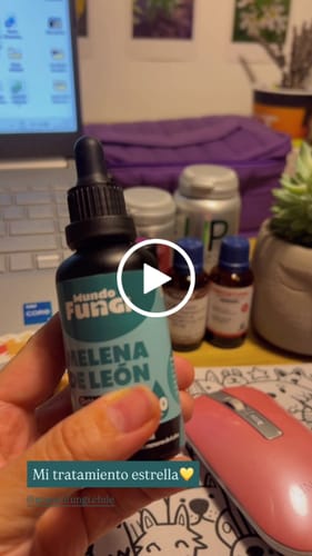 Customer video review of Gotas de Melena de León - Ultra concentrado 50ML