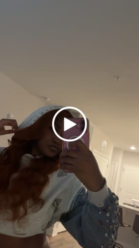 Customer video review of CRYSTAL DENIM SWEATS