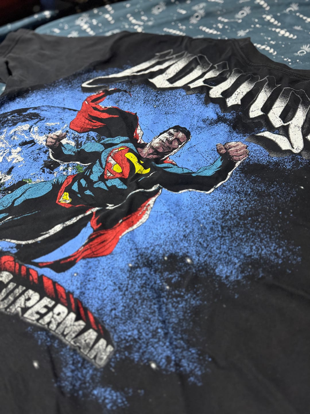 Customer photo review of 4064 - Superman Huge Tees