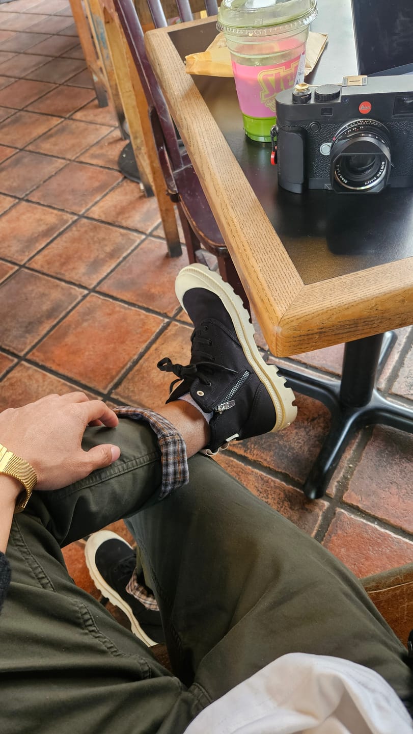 Customer photo review of 79101-008-M | PAMPA HI ZIP ORGANIC | BLACK
