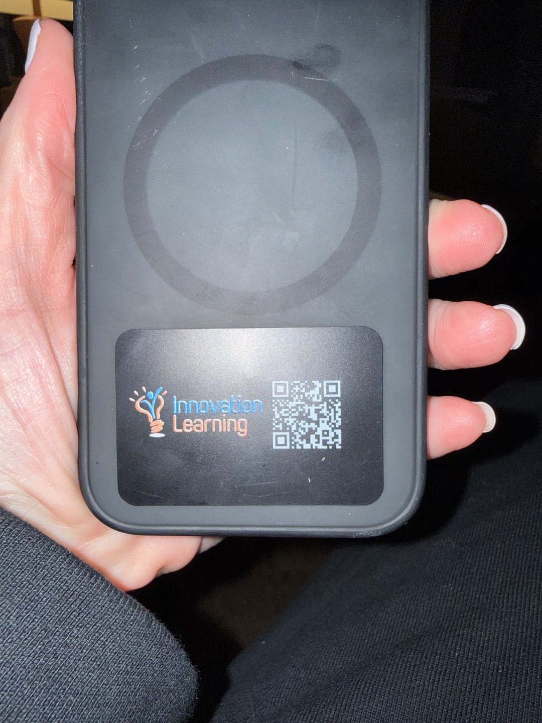 Customer photo review of Custom NFC Business Card