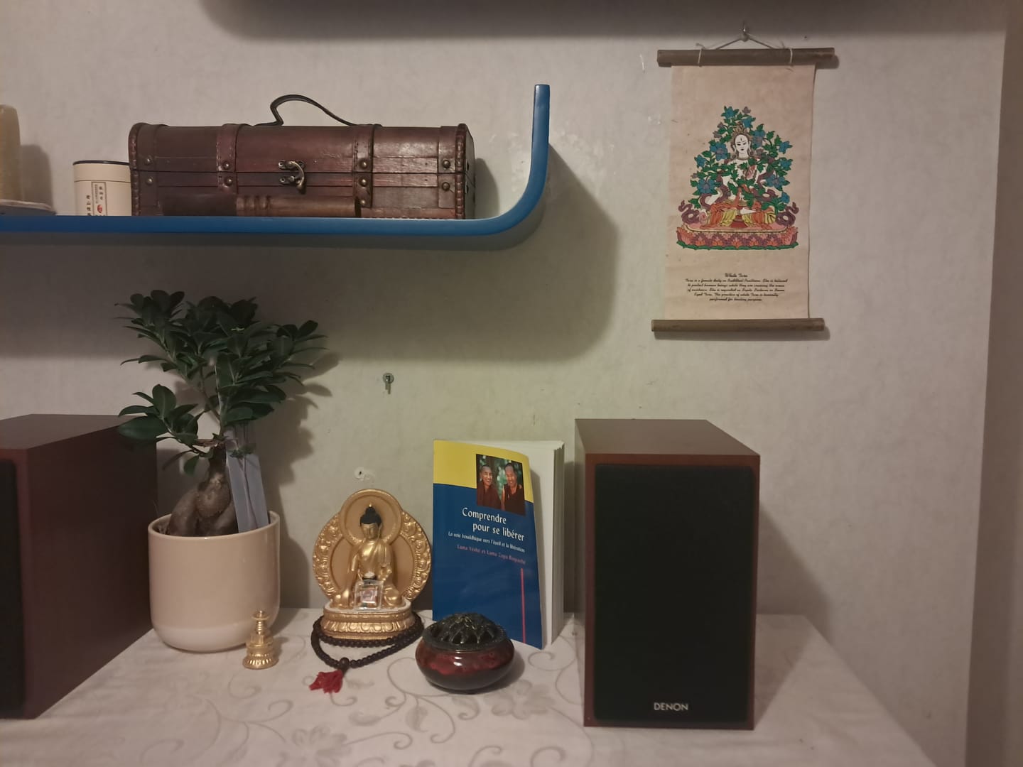 Customer photo review of Thangkas | Bambou & Papier de Riz