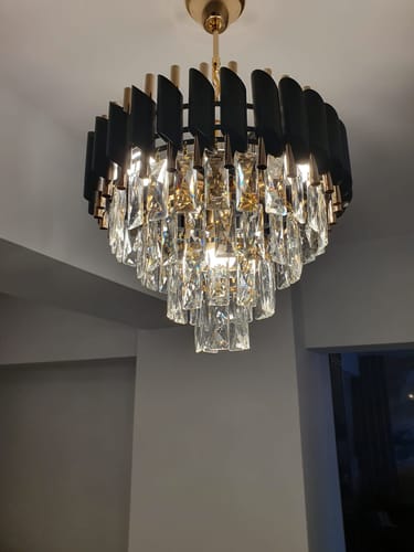 Customer photo review of Candelabru Cristal BLACK PANTHER 500mm