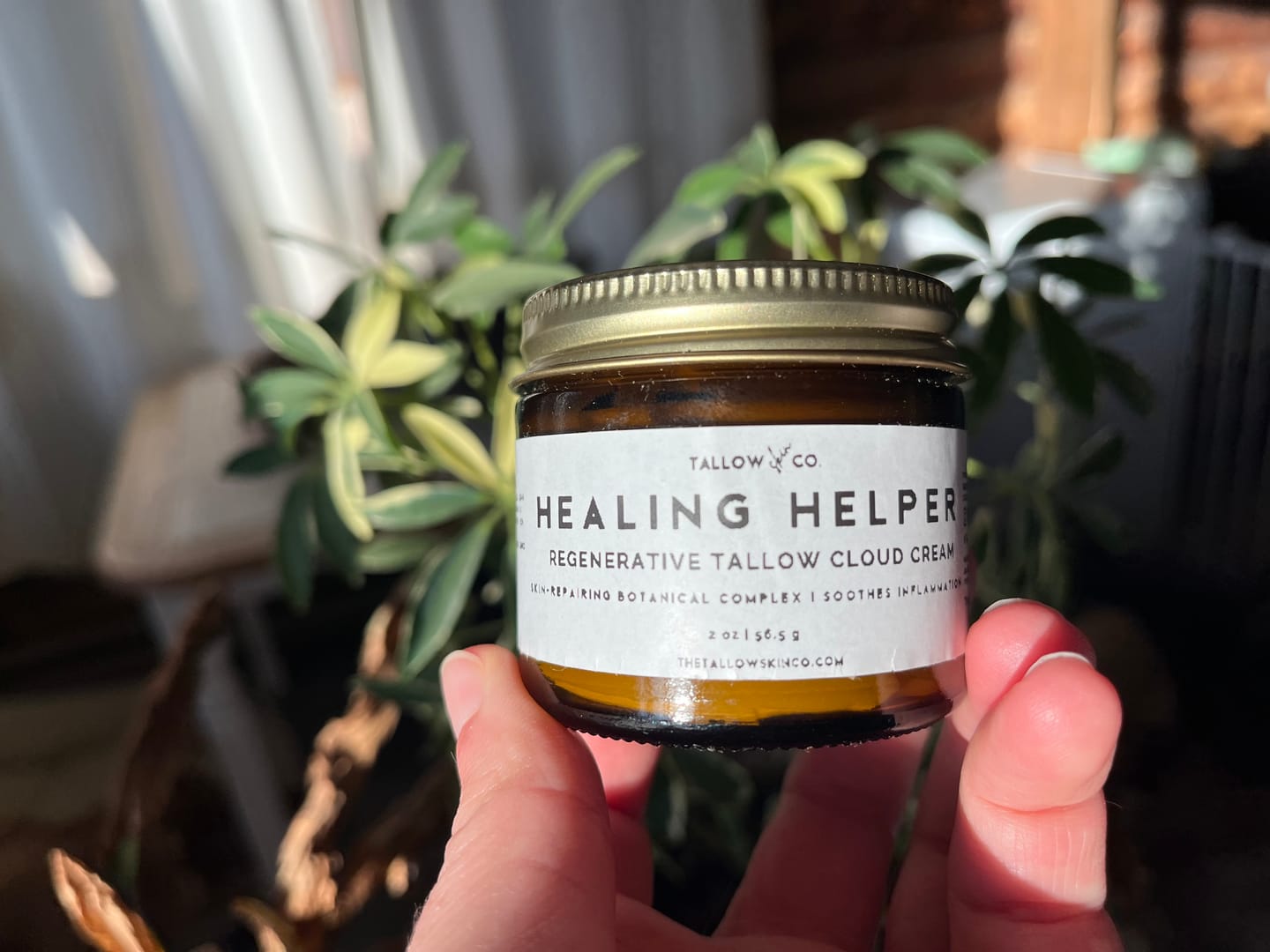 Customer photo review of HEALING HELPER | REGENERATIVE TALLOW CLOUD CREAM
