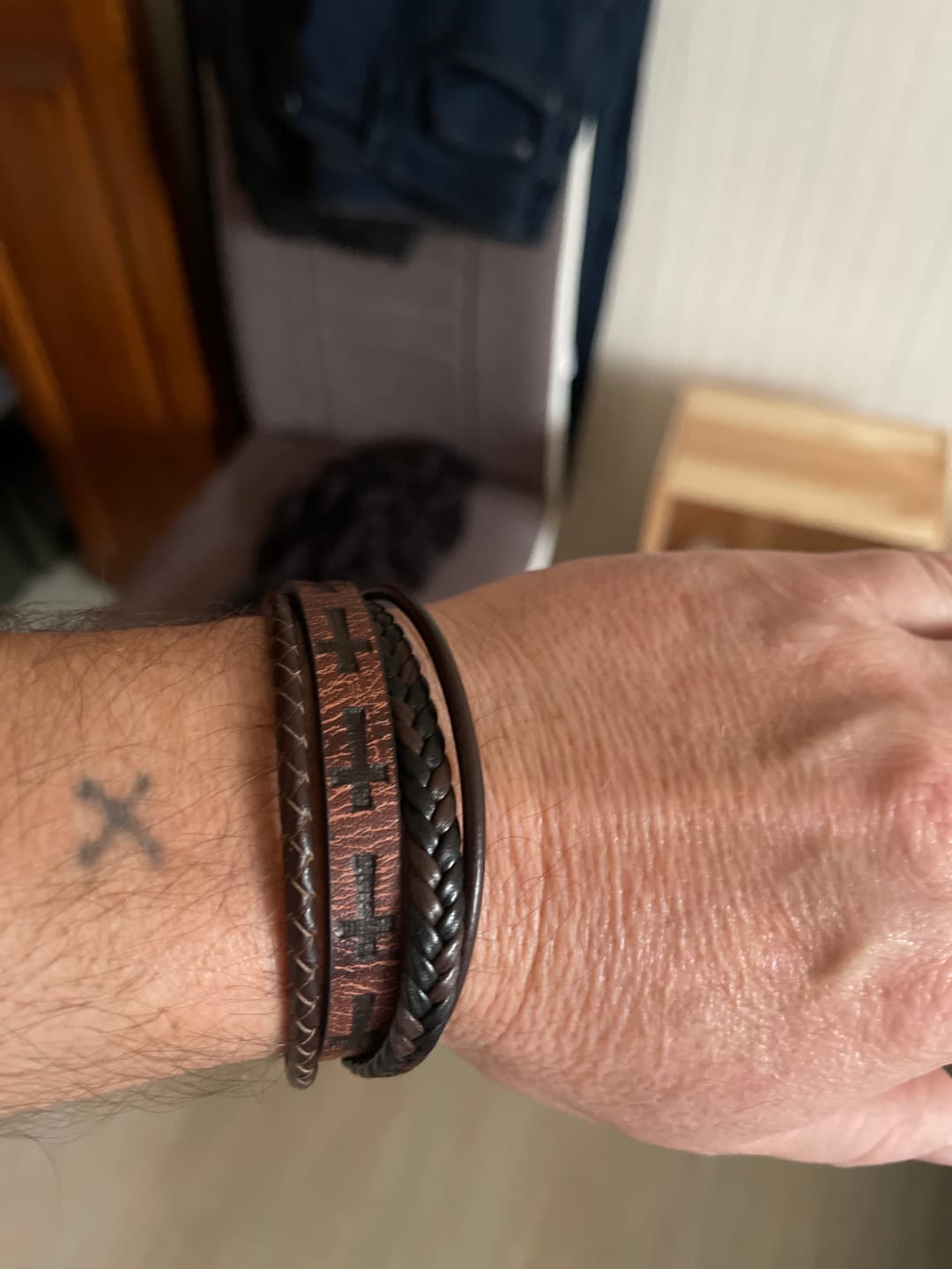 Customer photo review of Bracelet du Croisé Templier
