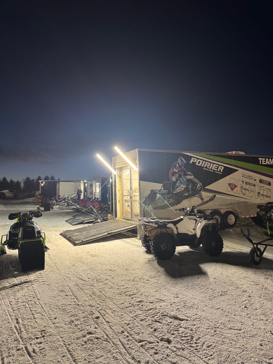 Customer photo review of Racing Pit Light Kit - 20,000 Lumens