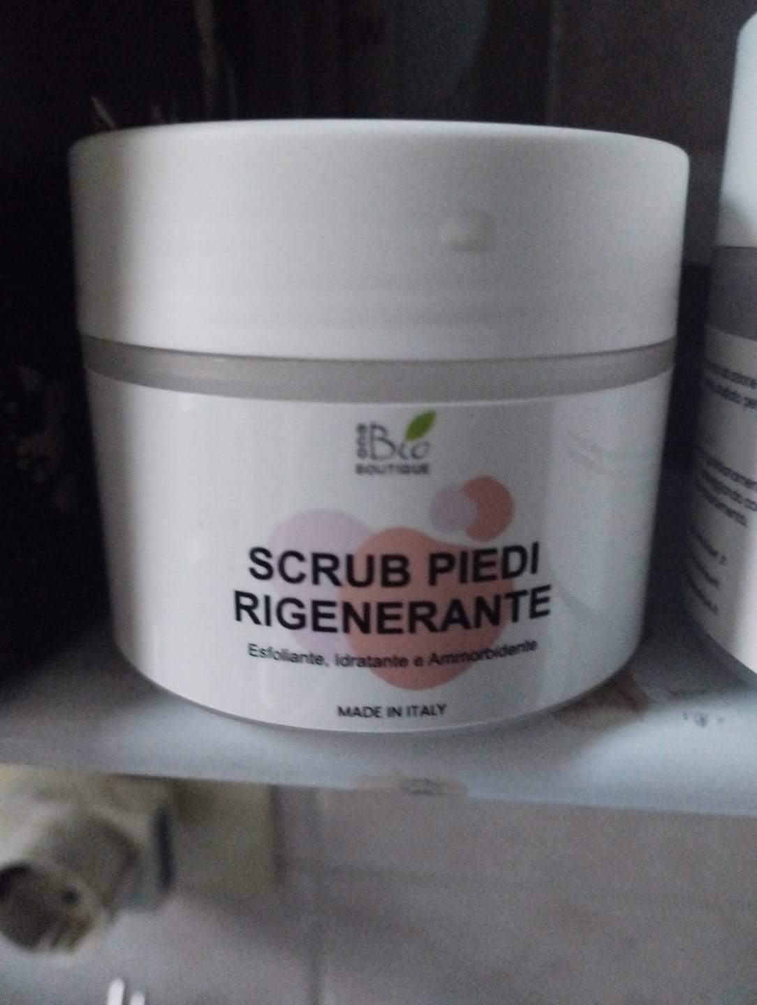 Customer photo review of Scrub Piedi Rigenerante