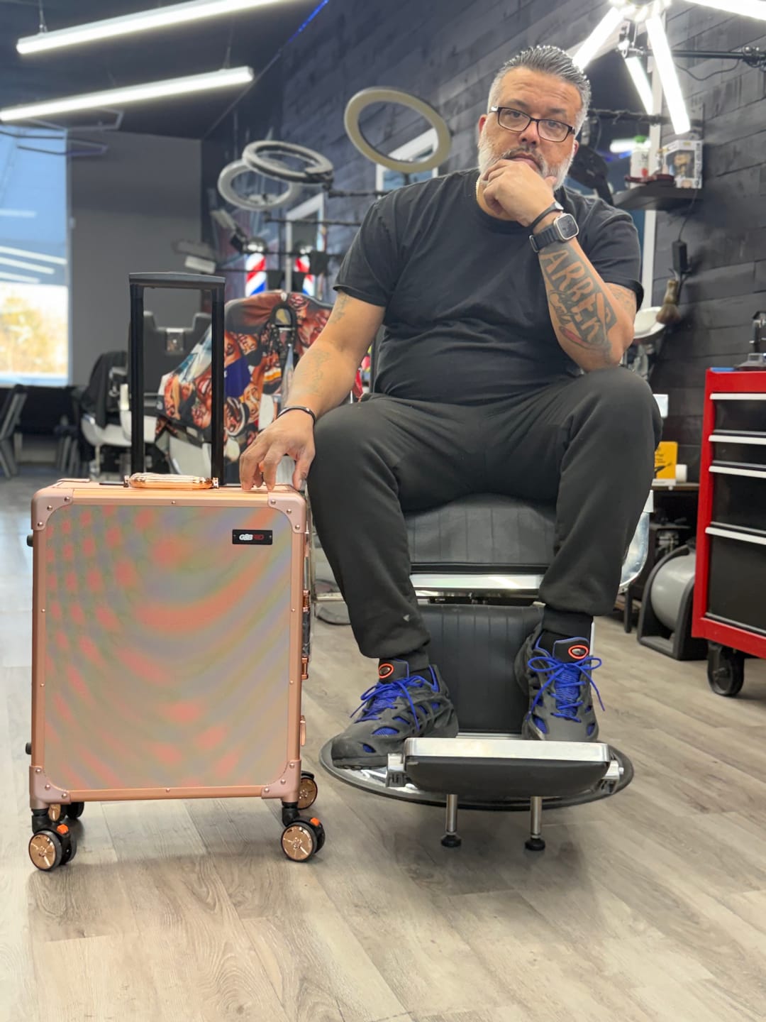 Customer photo review of Roller Elite Mobile Station