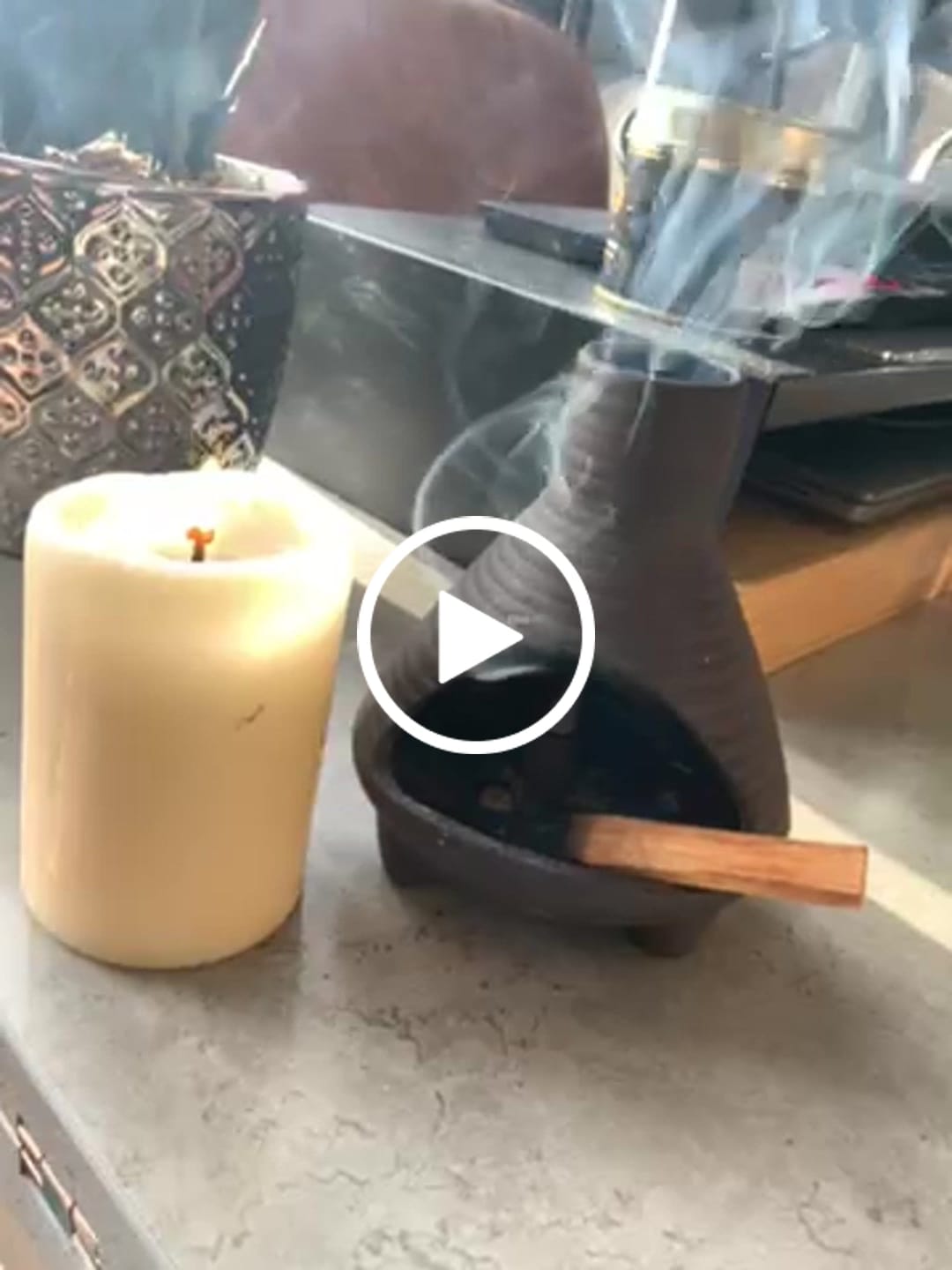 Customer video review of Sustainably Harvested Palo Santo – Aromatic & Purifying