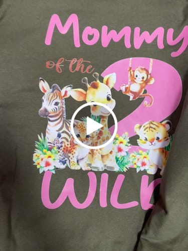 Customer video review of DTF Transfers Upload Your Gang Sheet