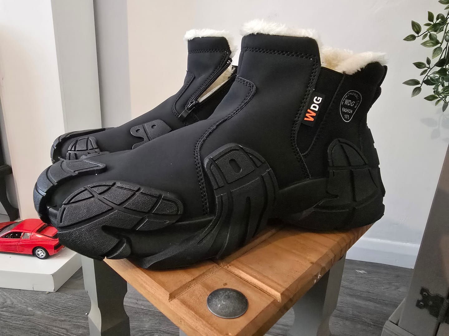 Customer photo review of ThermaBoots™ Fleeced Waterproof Boots