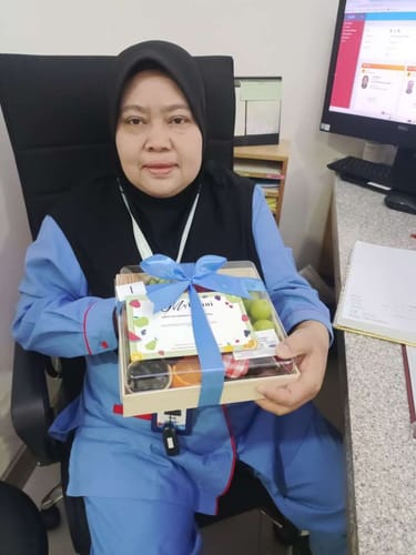 Customer photo review of Subang Jaya Signature Cheese Fruit Grazing Platter (Available in S, M & L size)