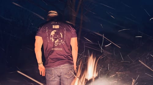 Customer photo review of PSALM 3:7 T-shirt