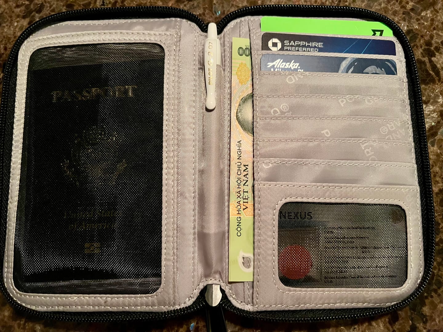 Customer photo review of Travel Wallet