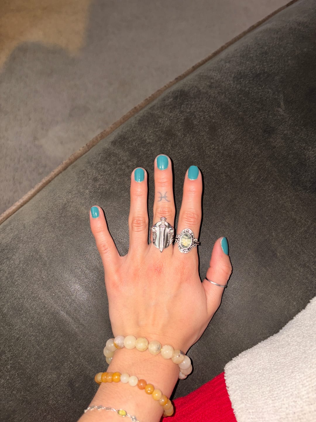 Customer photo review of CATACOMB SWORD RING