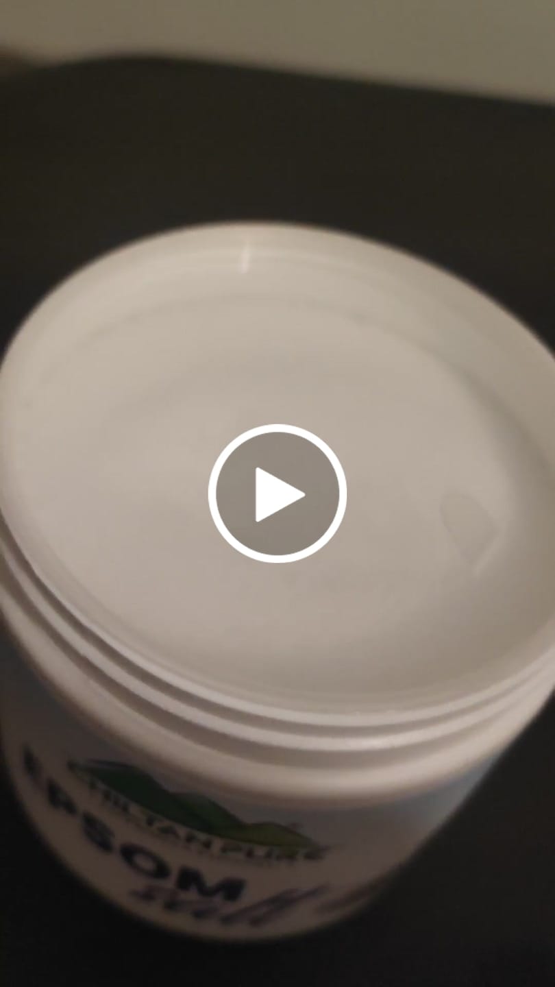 Customer video review of Epsom Salt