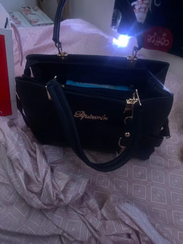 Customer photo review of New Fashion Shoulder Bags Designer Custom Crossbody Bags Luxury PU Leather Tote Trendy Ladies Handbags