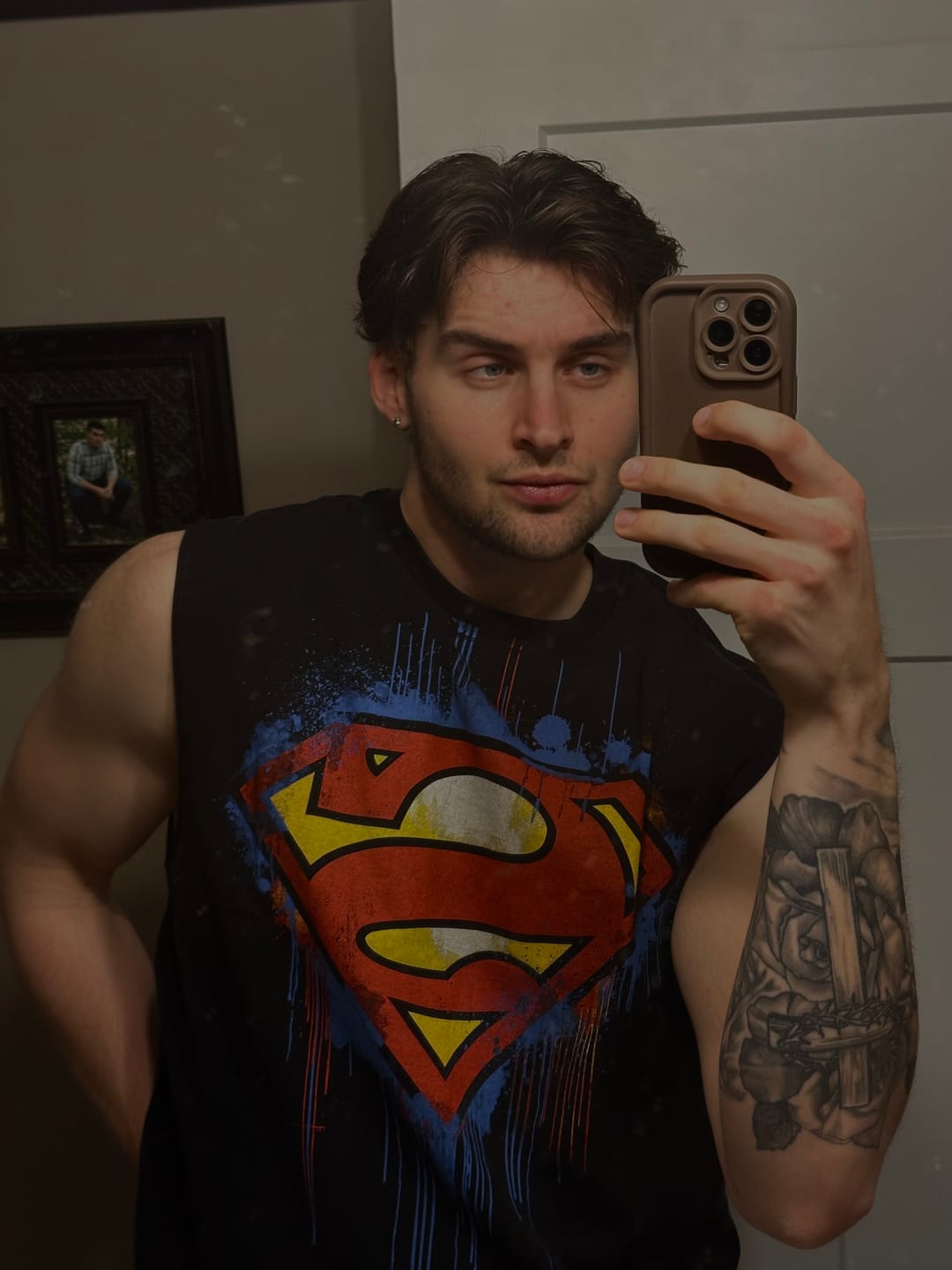 Customer photo review of 3004 - Superman Cut-Offs