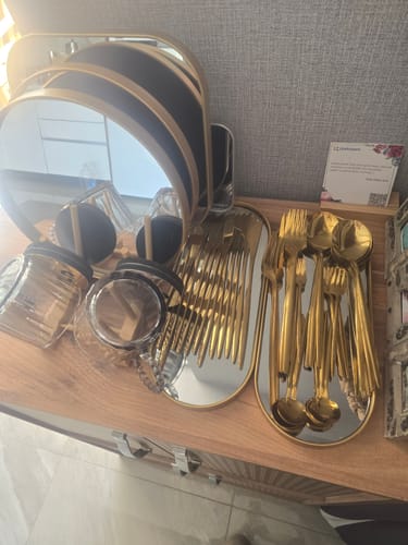 Customer photo review of Zra Model, 60 Parça 12 Kişilik Ç.K.B Seti,(Çok Satanlarda) SÜPER+SÜPER FİYAT