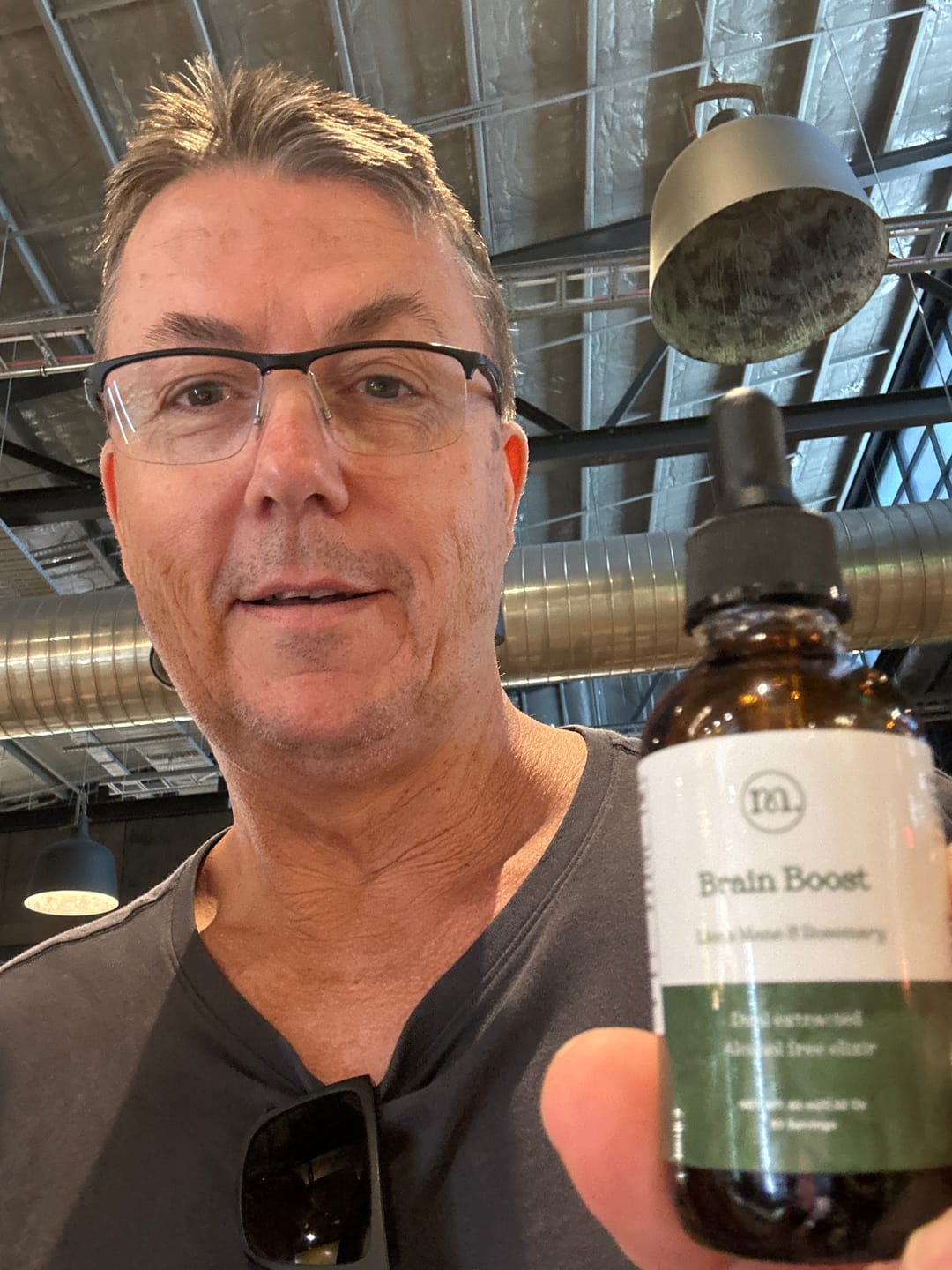 Customer photo review of Brain Boost - Lion's mane & Rosemary