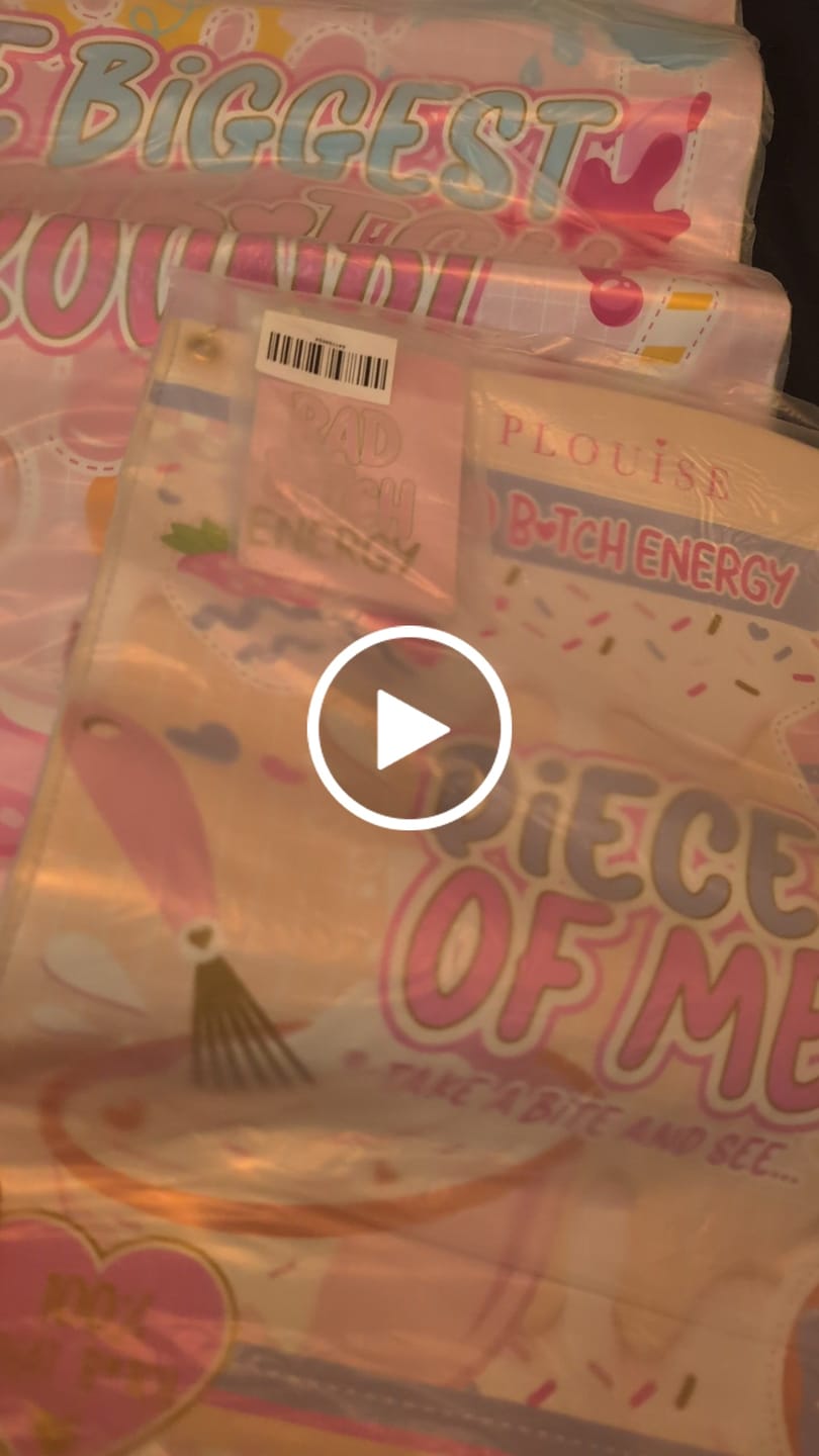 Customer video review of P. Louise The Biggest Bad Bitch Around Jelly Bag