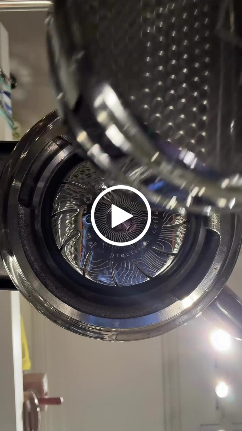 Customer video review of High Diffusion Espresso Shower Screen - LM, E61, HX, MV