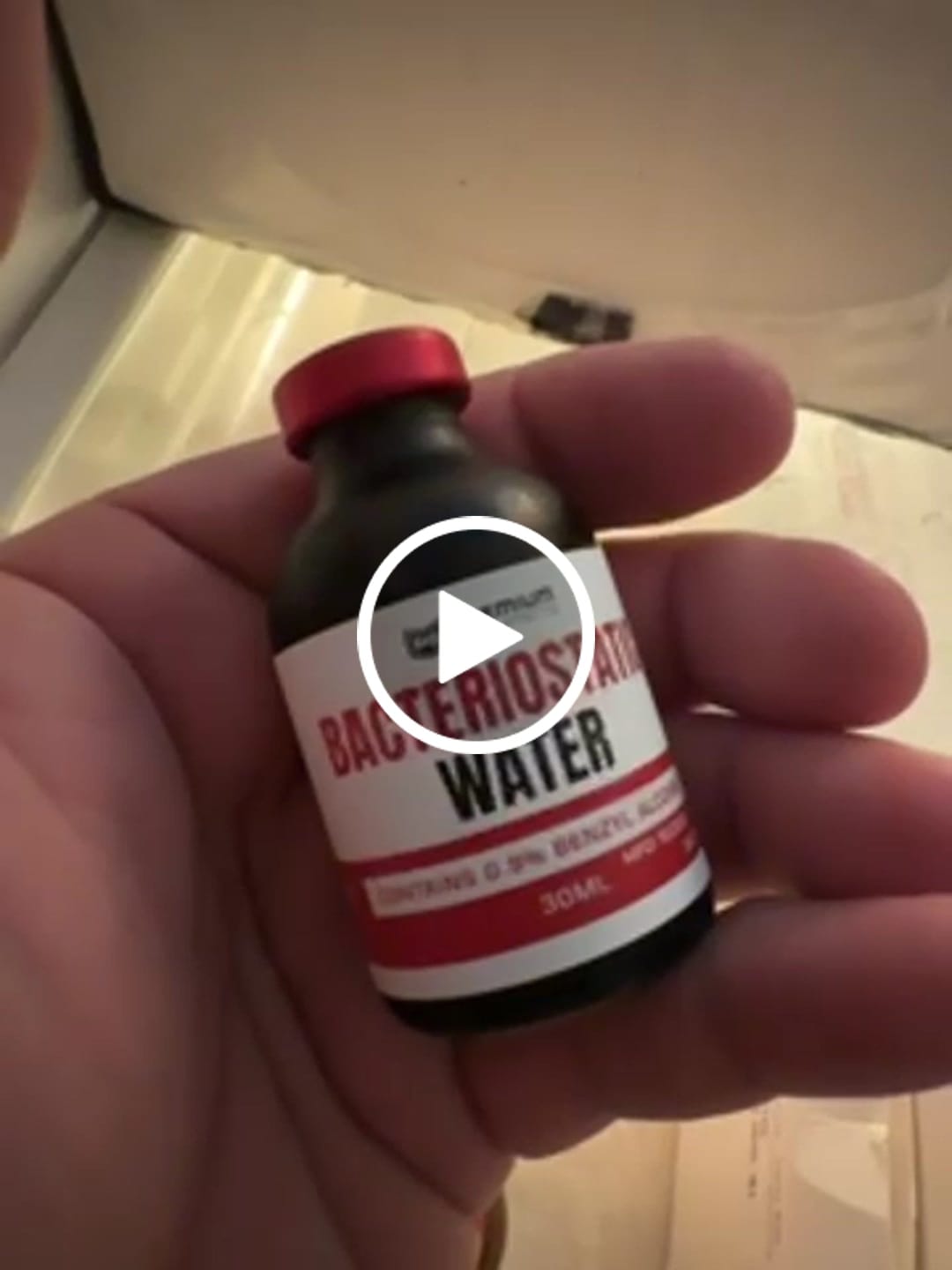 Customer video review of Bacteriostatic Water