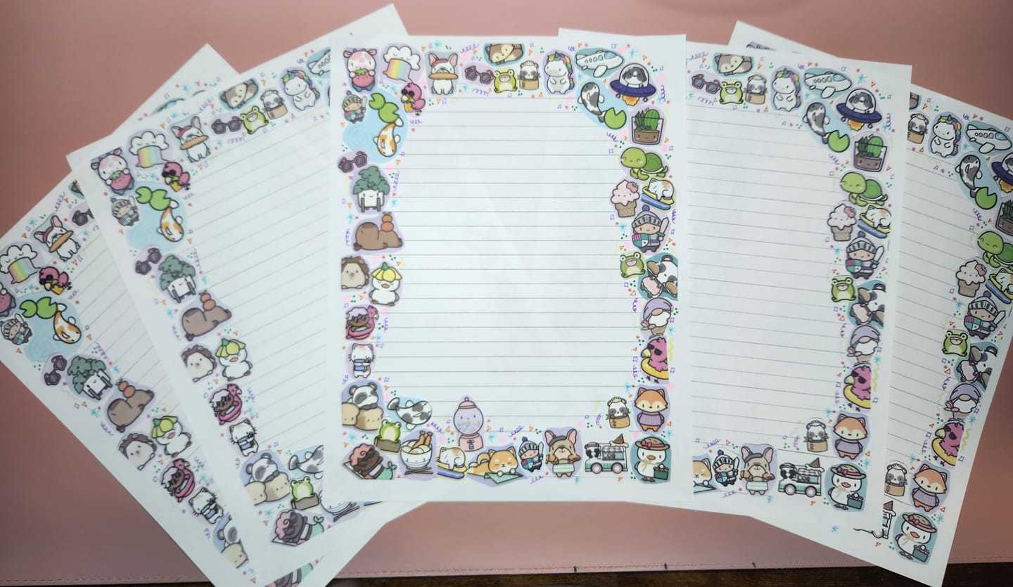 Customer photo review of Deep Blue Sea Die Cut Stickers