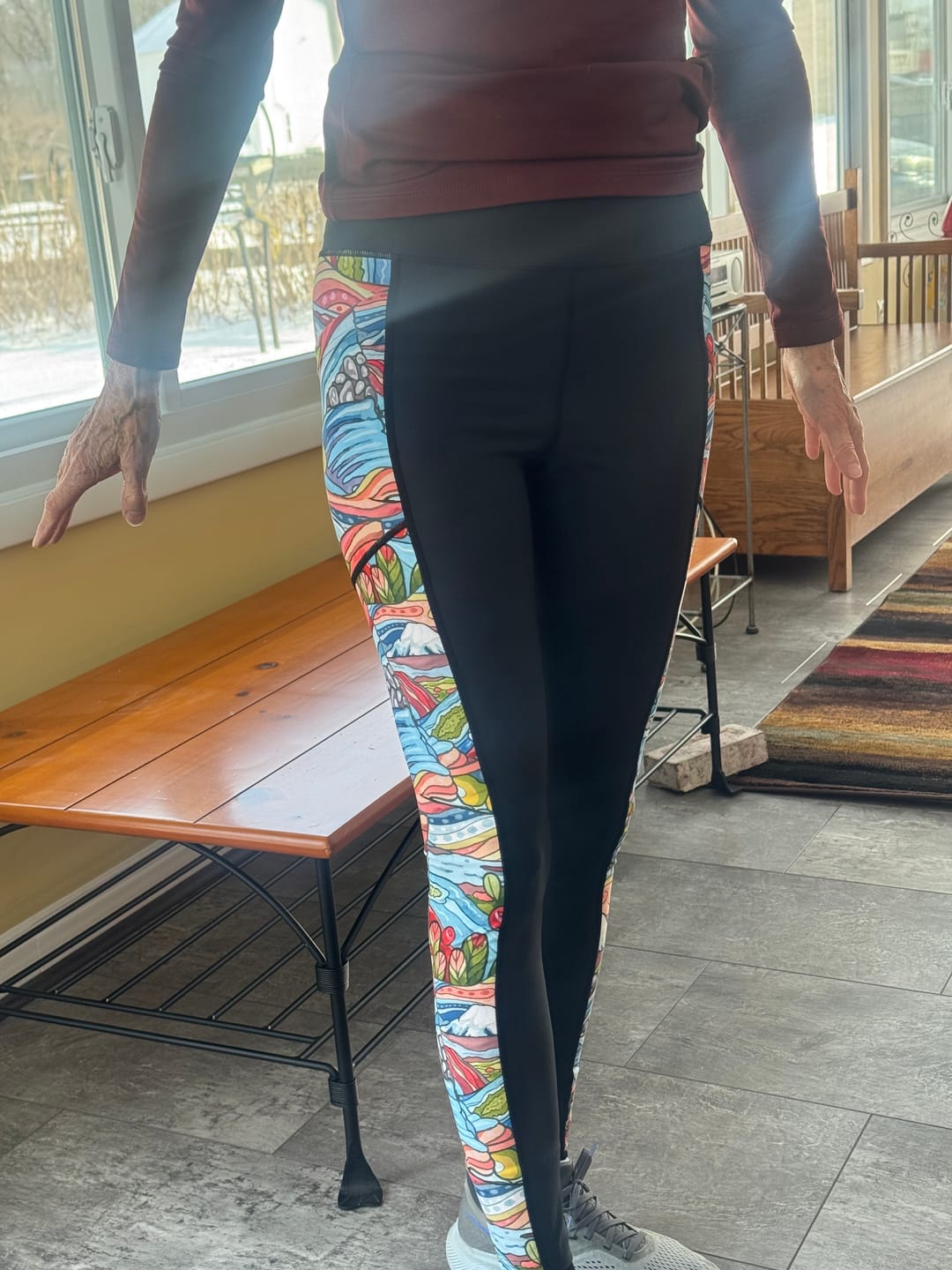 Customer photo review of Charvana Pocket Leggings