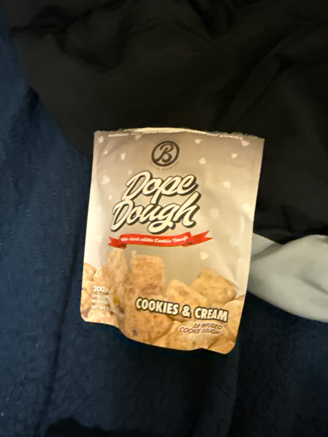Customer photo review of DOPE DOUGH - COOKIES & CREAM