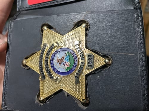 Customer photo review of Customizable Badge BA27
