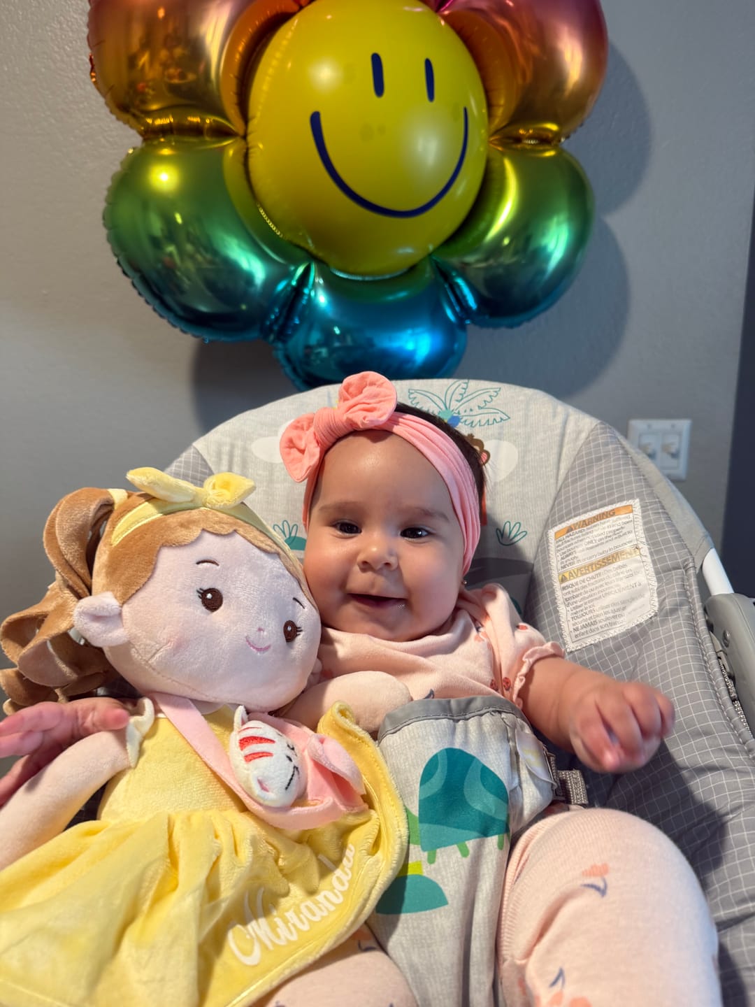 Customer photo review of Personalized Sunny Girl & Her Pet
