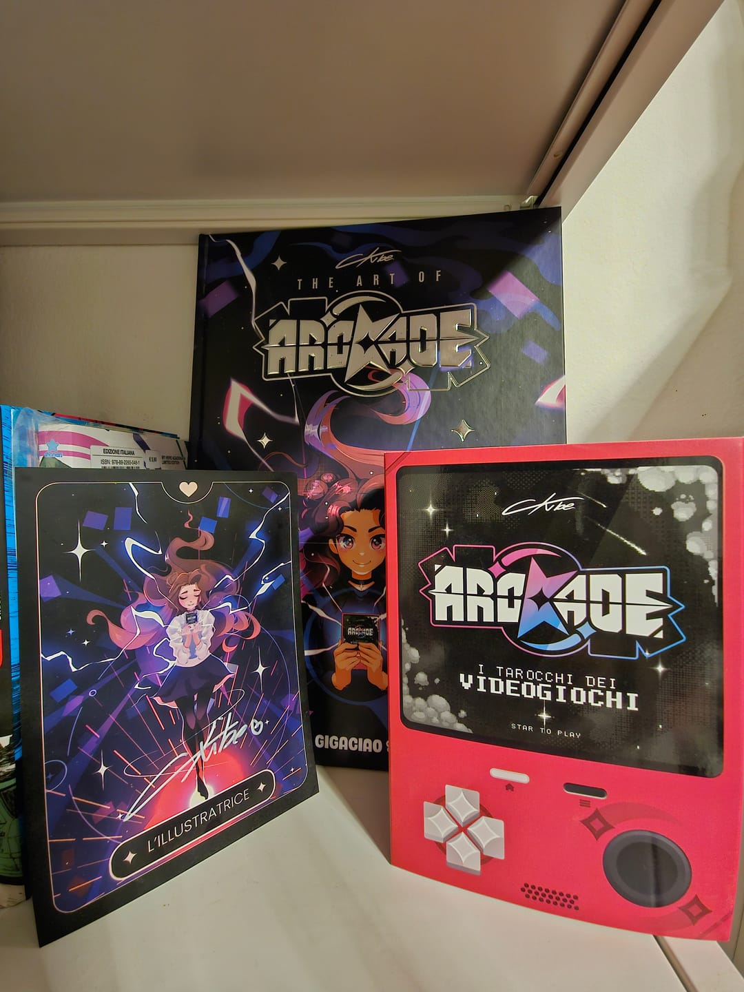 Customer photo review of The Art of ArCKade - l'Artbook di CKibe Variant Edition