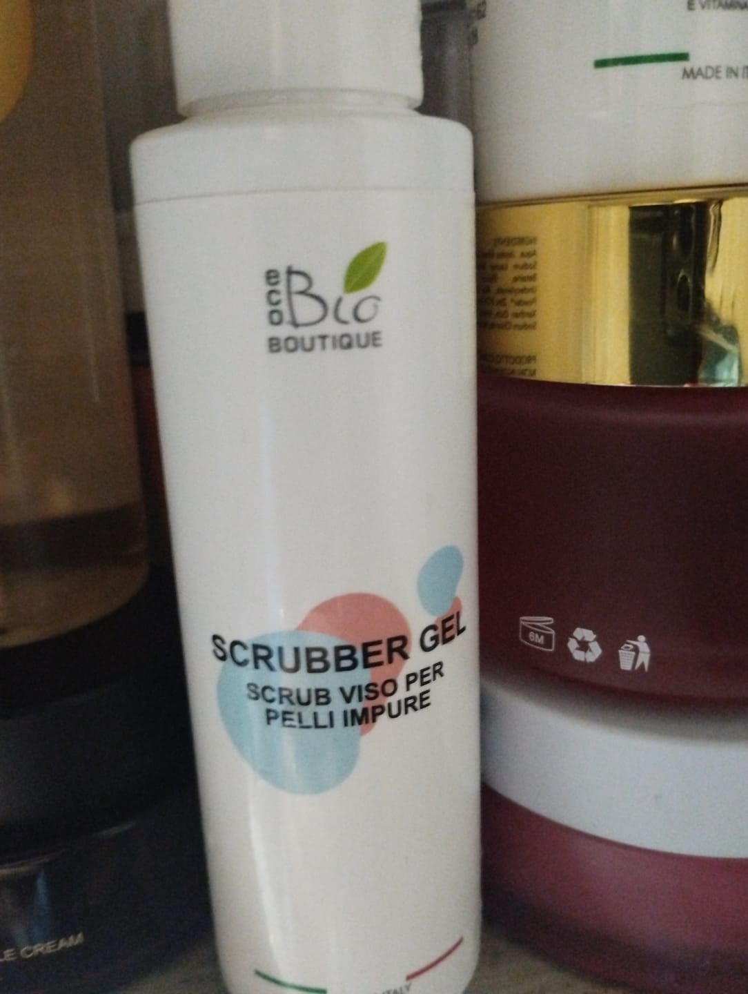 Customer photo review of Scrubber Gel