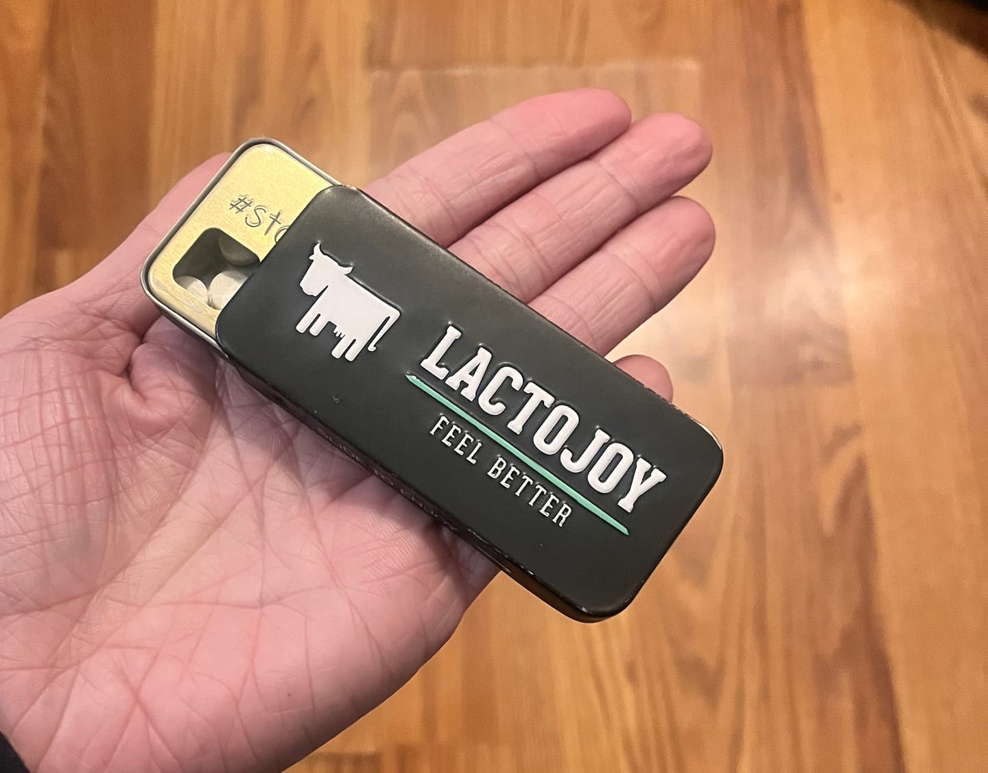 Customer photo review of LactoJoy Lactase Pills - 14.500 FCC - 80 pcs
