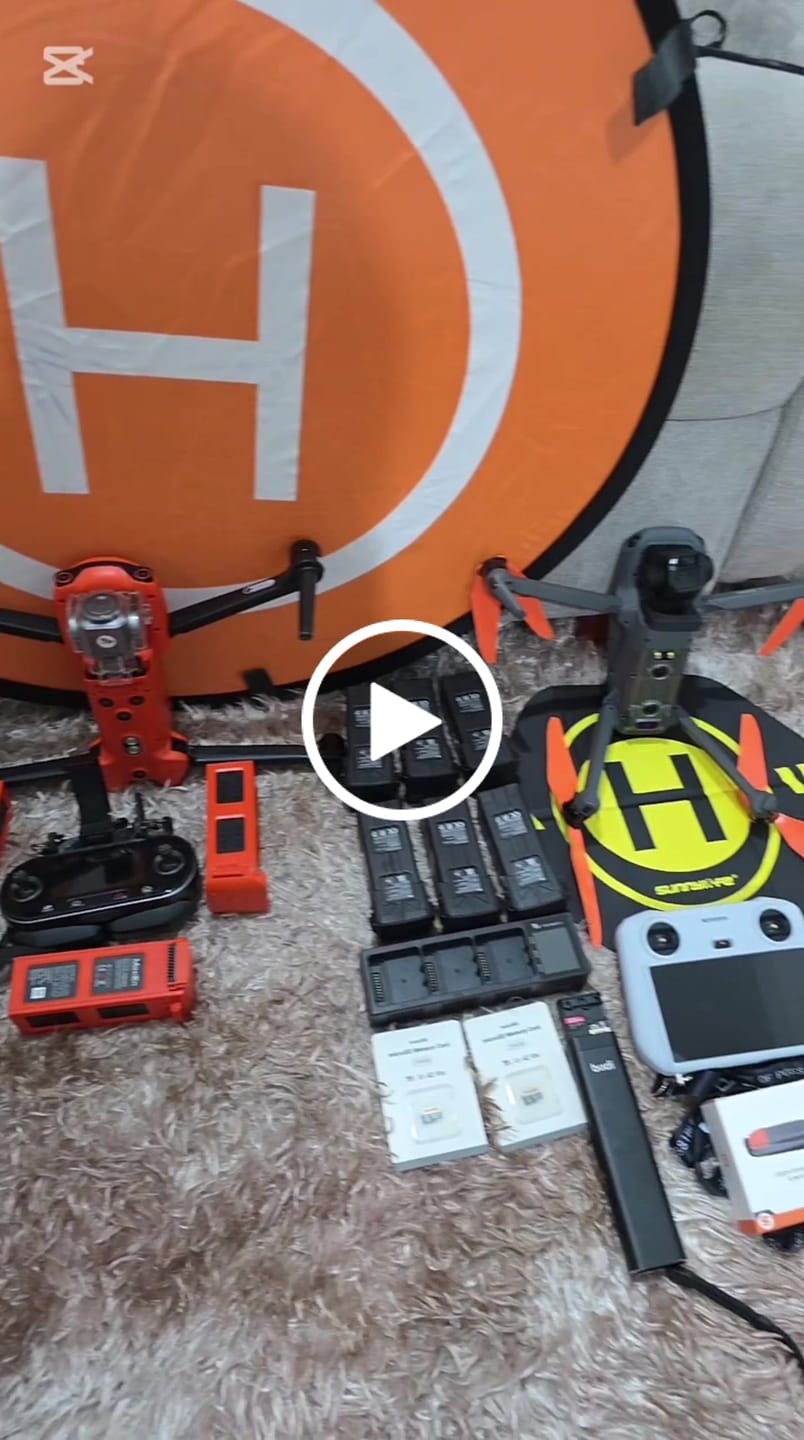 Customer video review of DJI Mavic 3 STEALTH Upgrade Propellers - x4 Orange
