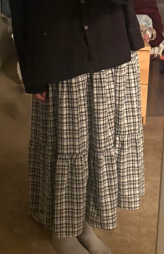 Customer photo review of Amalie Maxi Skirt