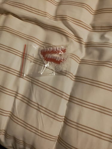 Customer photo review of 🦷  Fit Full Functional DenturesMake you more confident-Made in the USA & FDA-Certified