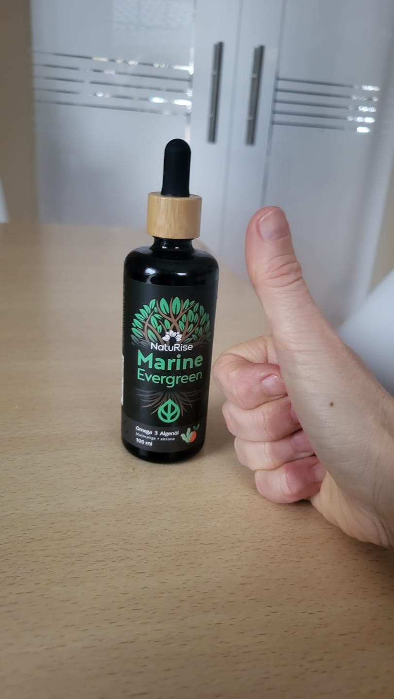 Customer photo review of Omega 3 Algenöl (rabattiert)