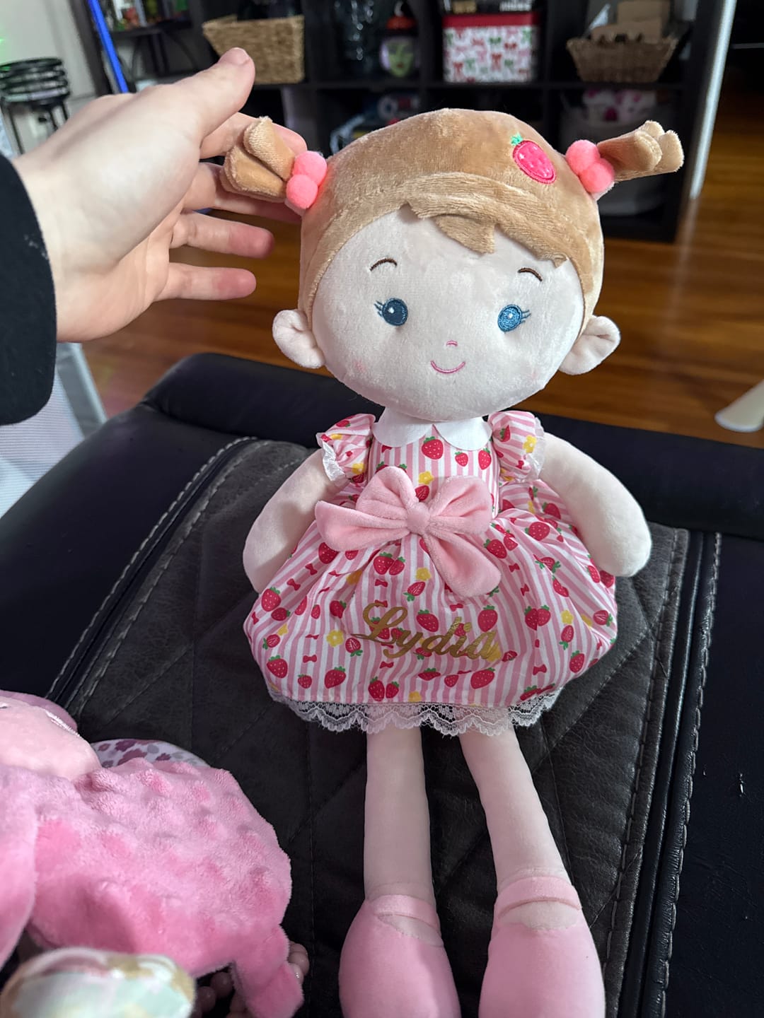 Customer photo review of Personalized Strawberry Girl